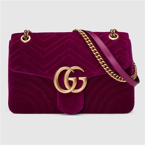 gucci velvet bag fake|gucci velvet marmont bag.